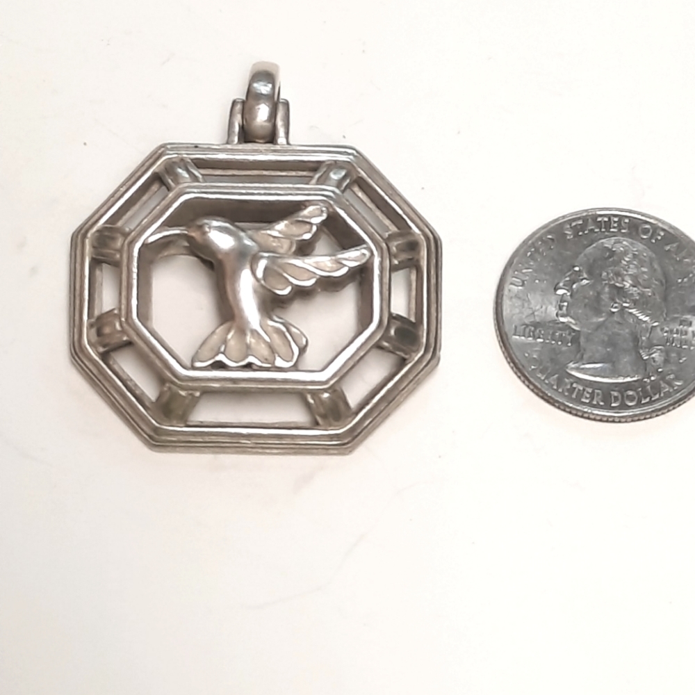 Slane & Slane Large Hummingbird Pendant